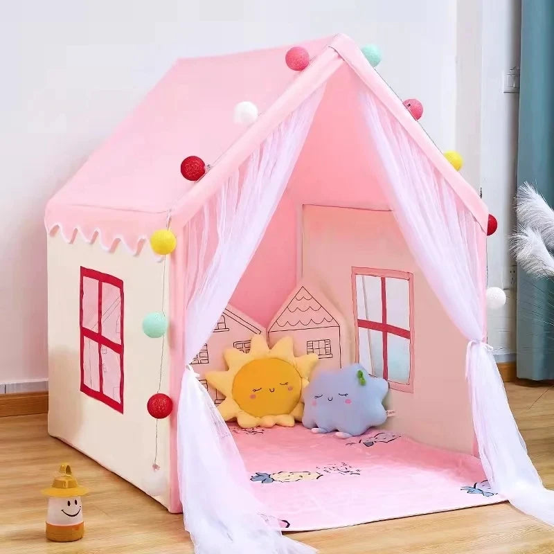 Casita de juegos infantil tipo tipi para interior y exterior