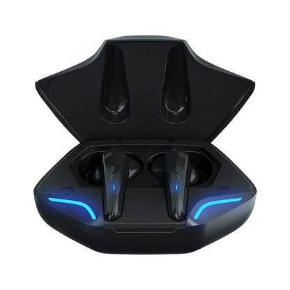 Auriculares inalámbricos K80 OWS con micrófono, graves y pantalla digital