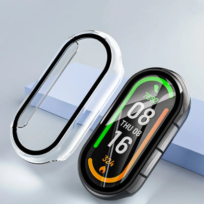 Funda protectora con cristal templado para Xiaomi Smart Band