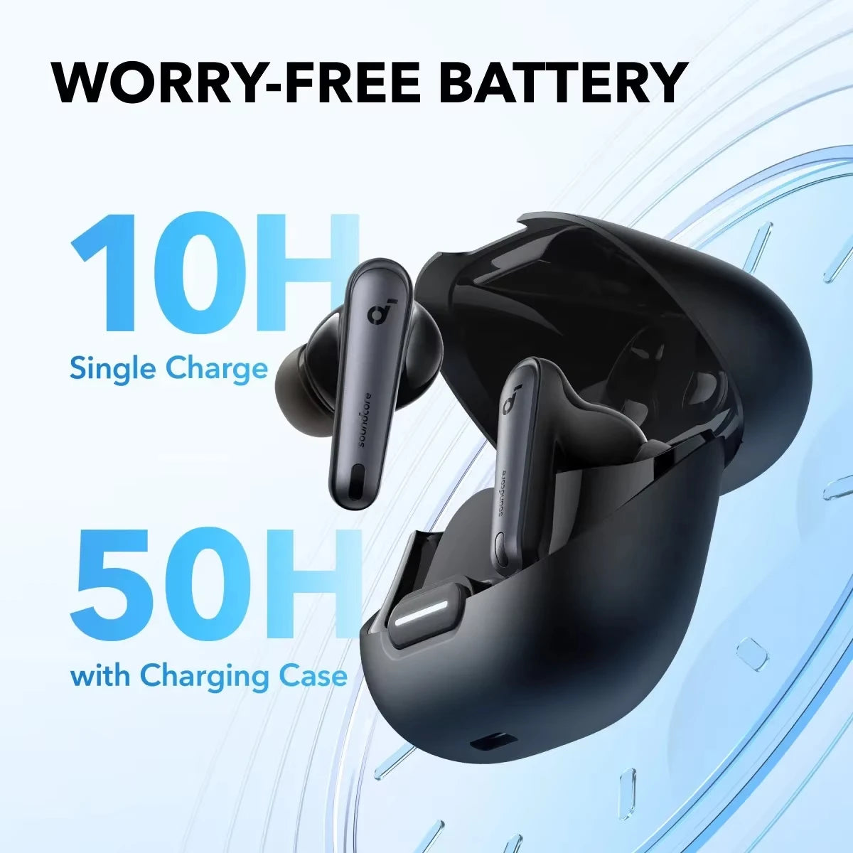 Auriculares inalámbricos K80 OWS con micrófono, graves y pantalla digital