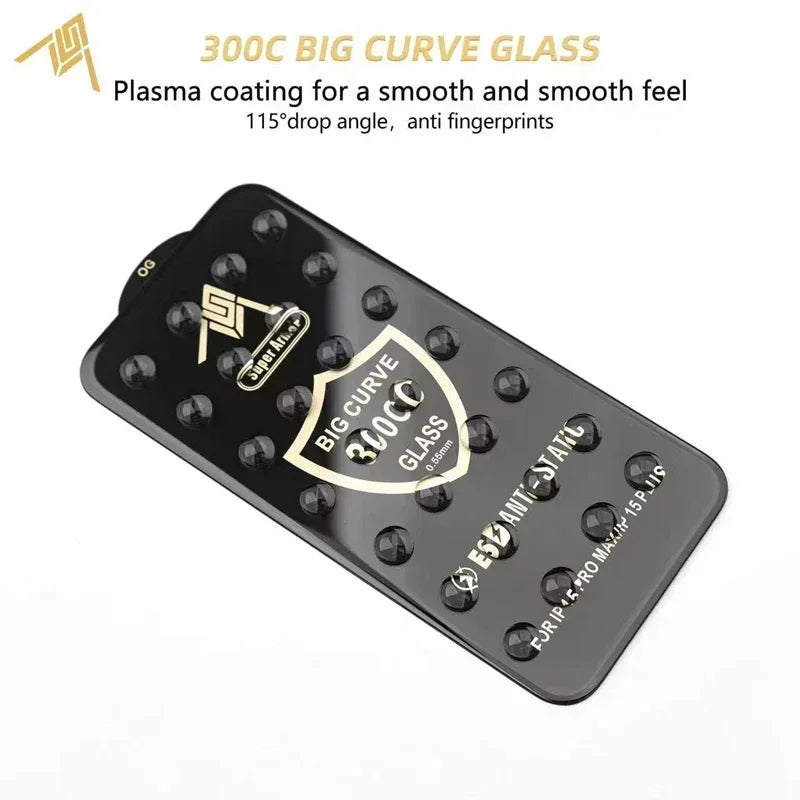 Protector de pantalla de cristal templado para iPhone