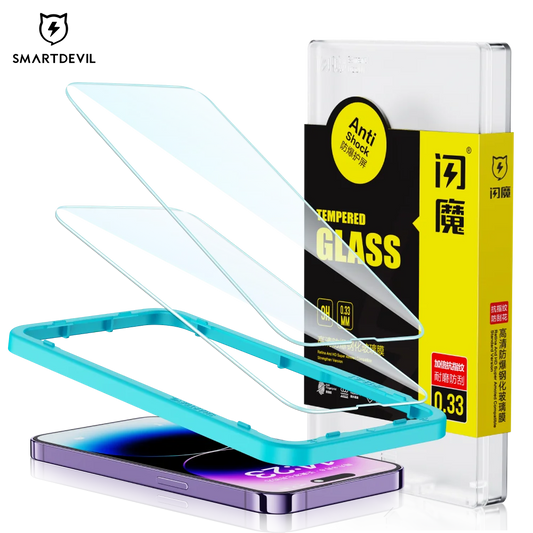 Protector de pantalla SmartDevil de cristal templado para iPhone