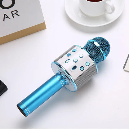 Micrófono karaoke inalámbrico Bluetooth para fiestas