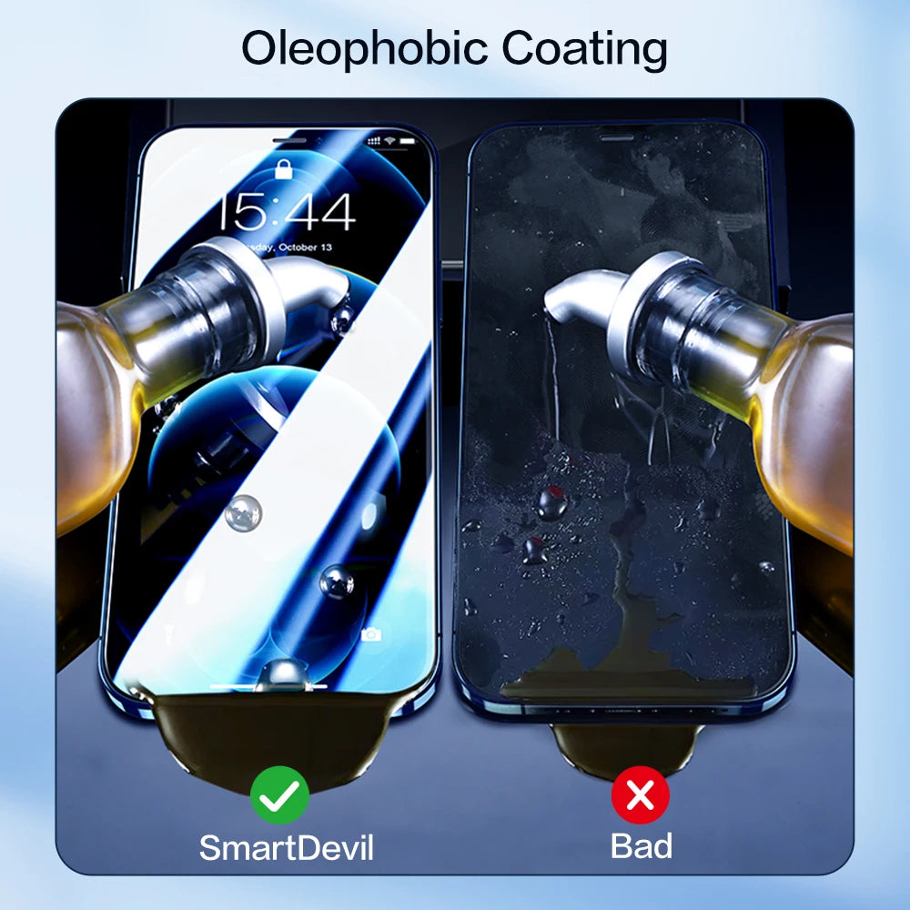 Protector de pantalla SmartDevil de cristal templado para iPhone