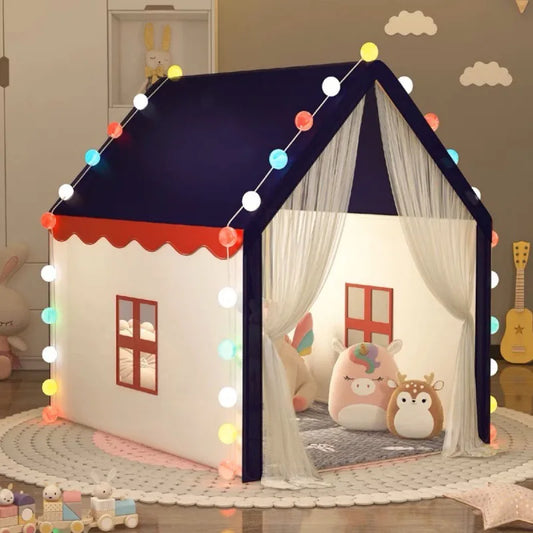 Casita de juegos infantil tipo tipi para interior y exterior