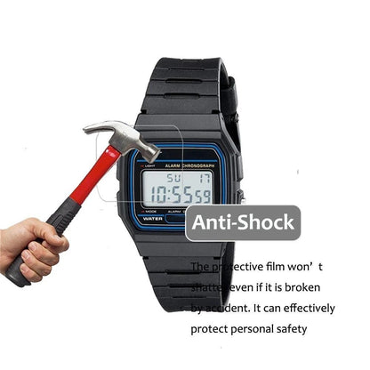 Pack de protectores antiimpacto para reloj clásico F91W