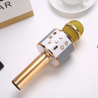 Micrófono karaoke inalámbrico Bluetooth para fiestas