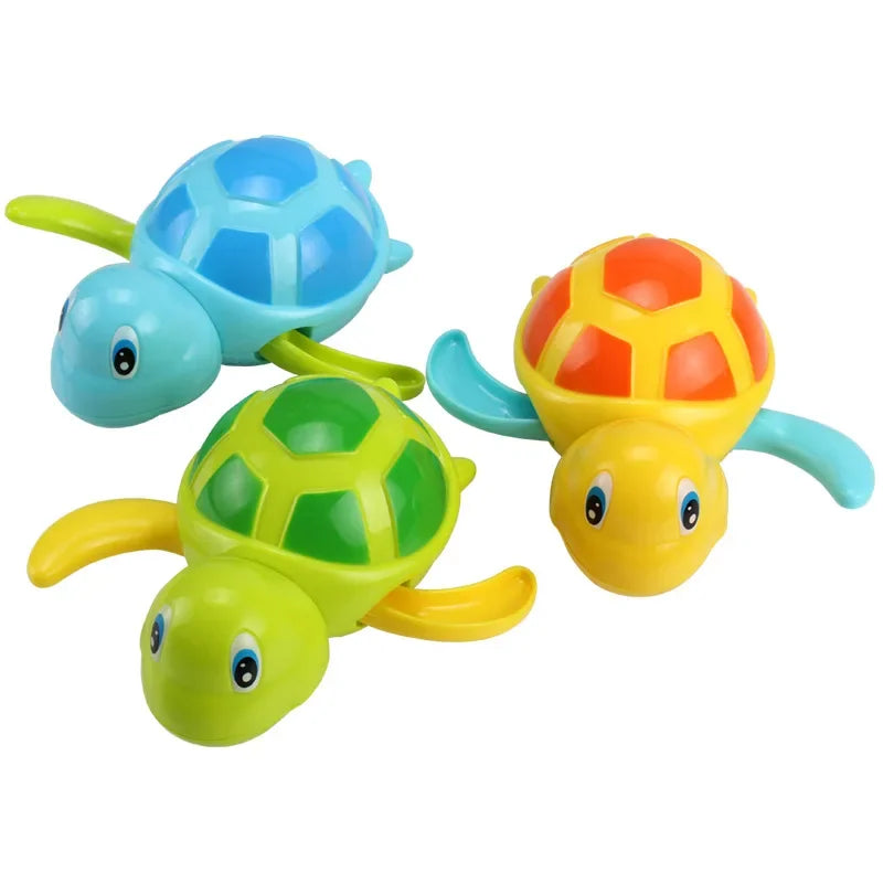 Tortuga acuática de cuerda para baño, playa y piscina