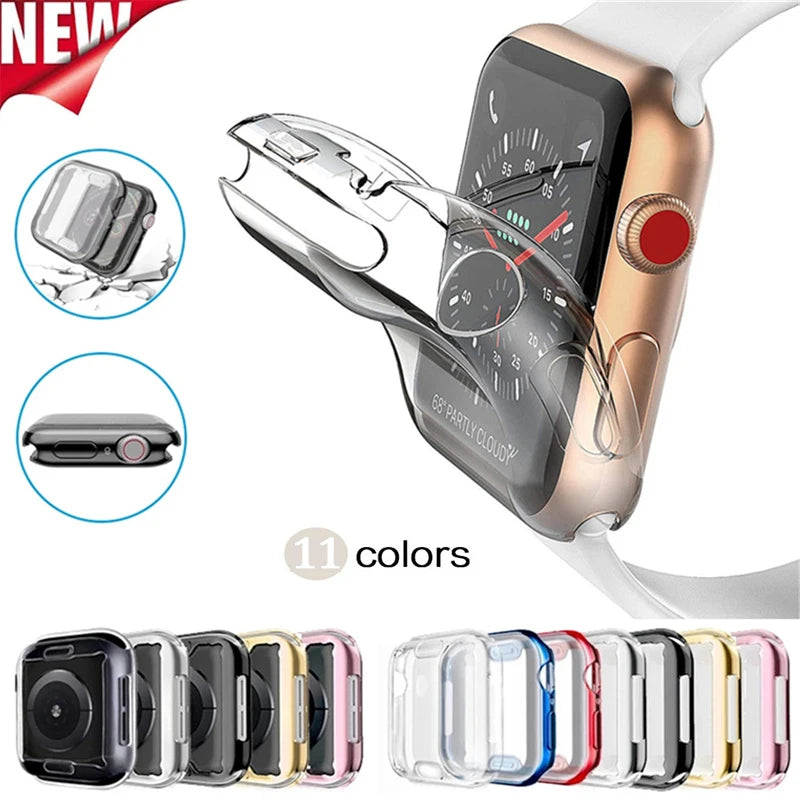 Funda con protector de pantalla para Apple Watch