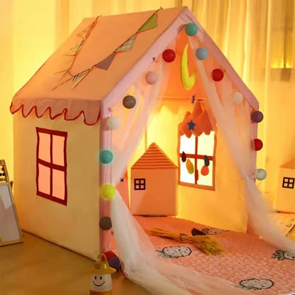 Casita de juegos infantil tipo tipi para interior y exterior