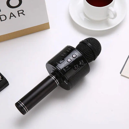 Micrófono karaoke inalámbrico Bluetooth para fiestas