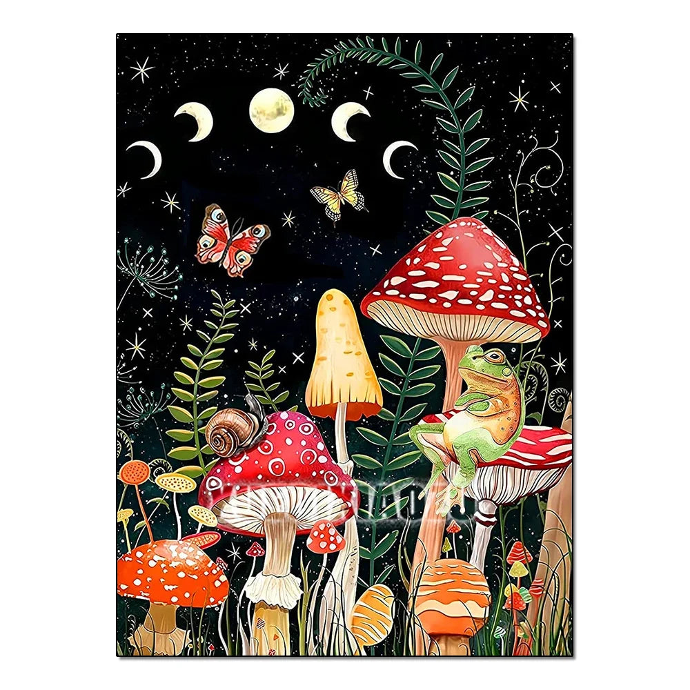 Kit de pintura con diamantes 5D de mariposa para principiantes