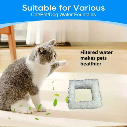 Filtros de espuma para fuente de agua para gatos – Pack de 1/5/10 unidades