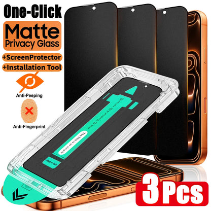 Protector de pantalla mate de privacidad para iPhone