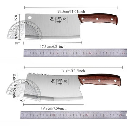 Cuchillo de cocina ultra afilado de acero inoxidable