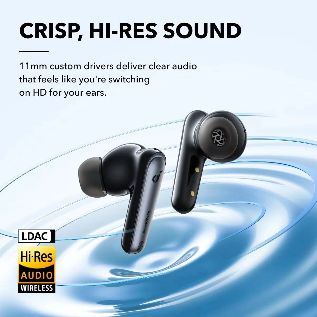 Auriculares inalámbricos K80 OWS con micrófono, graves y pantalla digital