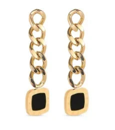 Shiny Zircon pendientes de aro para mujer Trendy Golden acero inoxidable Circle orejaring