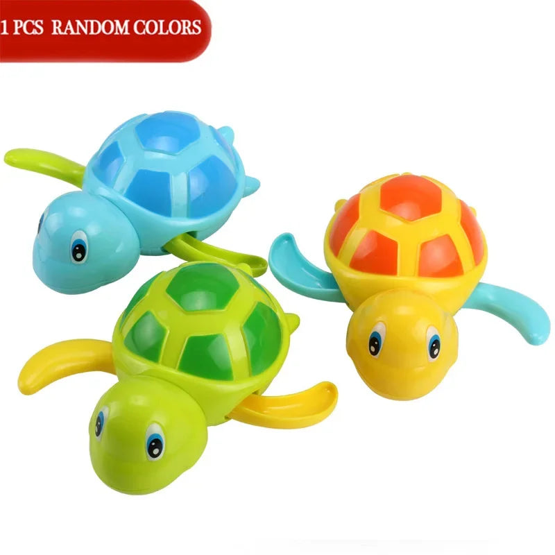 Tortuga acuática de cuerda para baño, playa y piscina