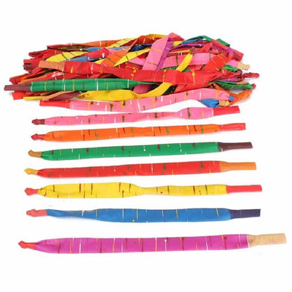 Globos cohete de látex con sonido para fiestas infantiles