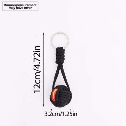 Mini Polyester Fußball Anhänger Schlüsselanhänger Schlüsselanhänger Sport-Schlüsselanhänger Schlüsselkette Geschenk für Teenager