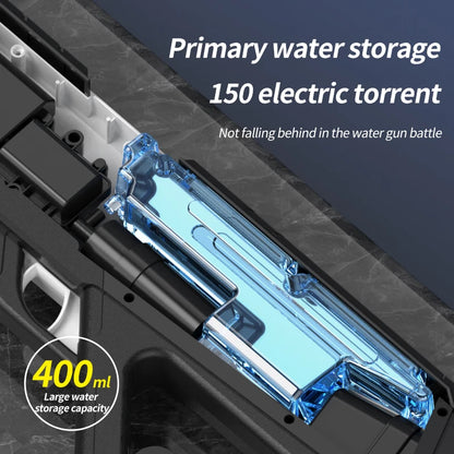 Pistola de agua eléctrica automática para verano y piscina