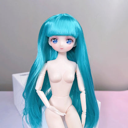 Muñeca estilo anime de 30 cm, escala 1/6, 11 articulaciones móviles, muñeca para vestir DIY,