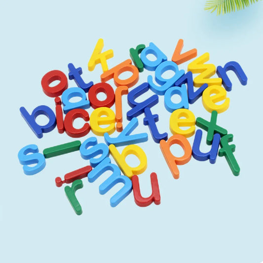 Letras magnéticas para nevera: aprendizaje, ortografía y conteo