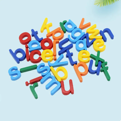 Letras magnéticas para nevera: aprendizaje, ortografía y conteo