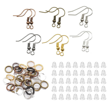 Kit de ganchos hipoalergénicos para pendientes DIY