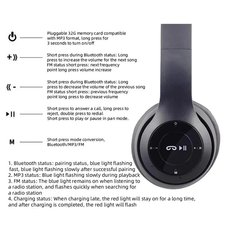Auriculares inalámbricos K80 OWS con micrófono, graves y pantalla digital