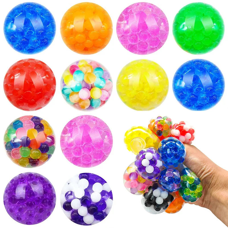 Bolas antiestrés de colores para niños, fiestas y regalos