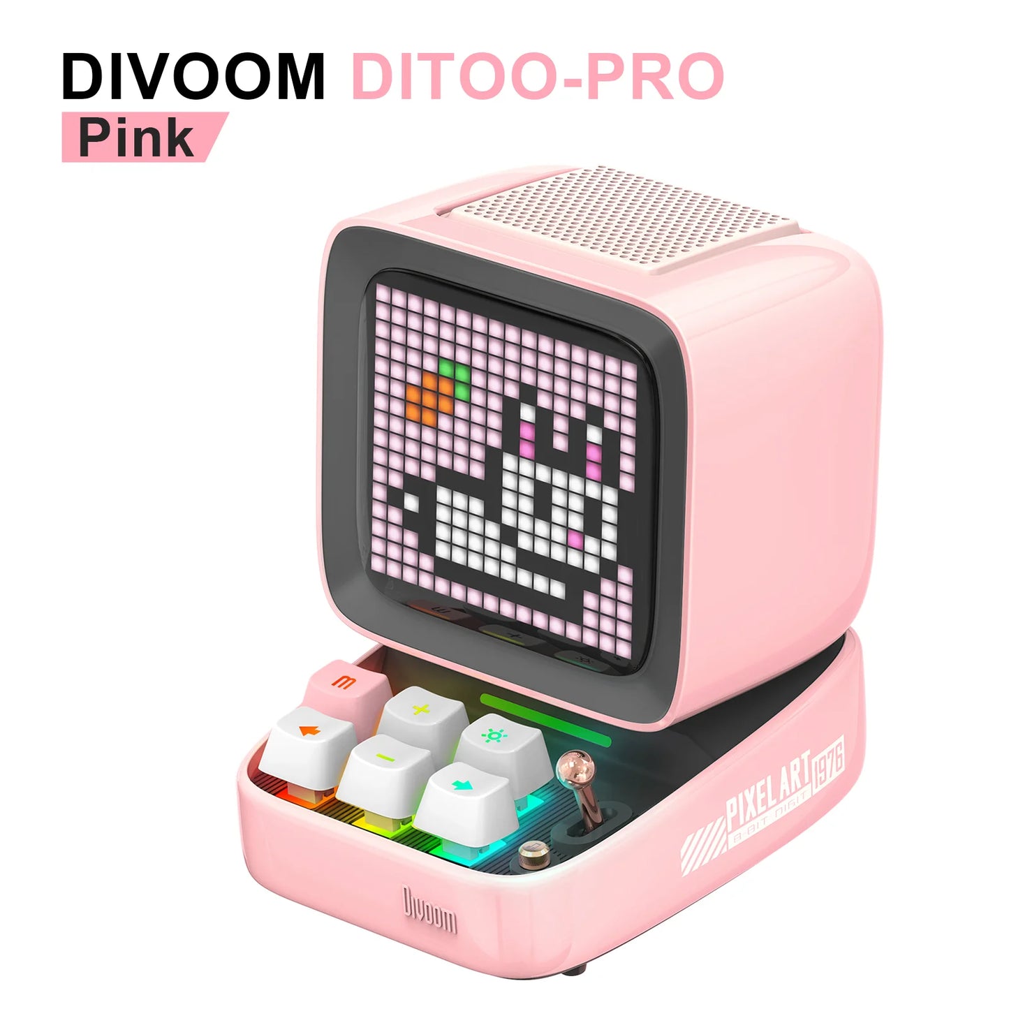 Altavoz Bluetooth retro Divoom Ditoo Pro con pantalla pixel art