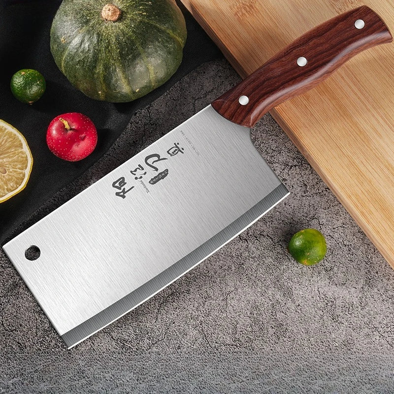 Cuchillo de cocina ultra afilado de acero inoxidable