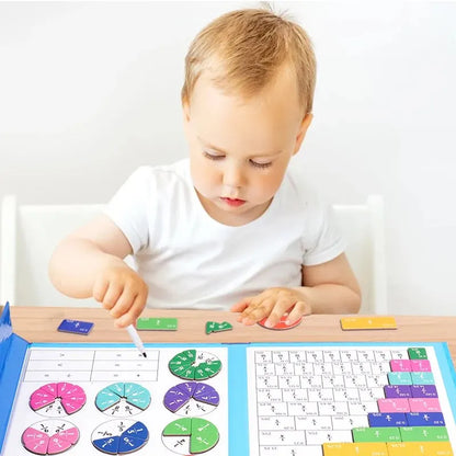 Interaktives Montessori-Lernbuch mit Stift für Kinder