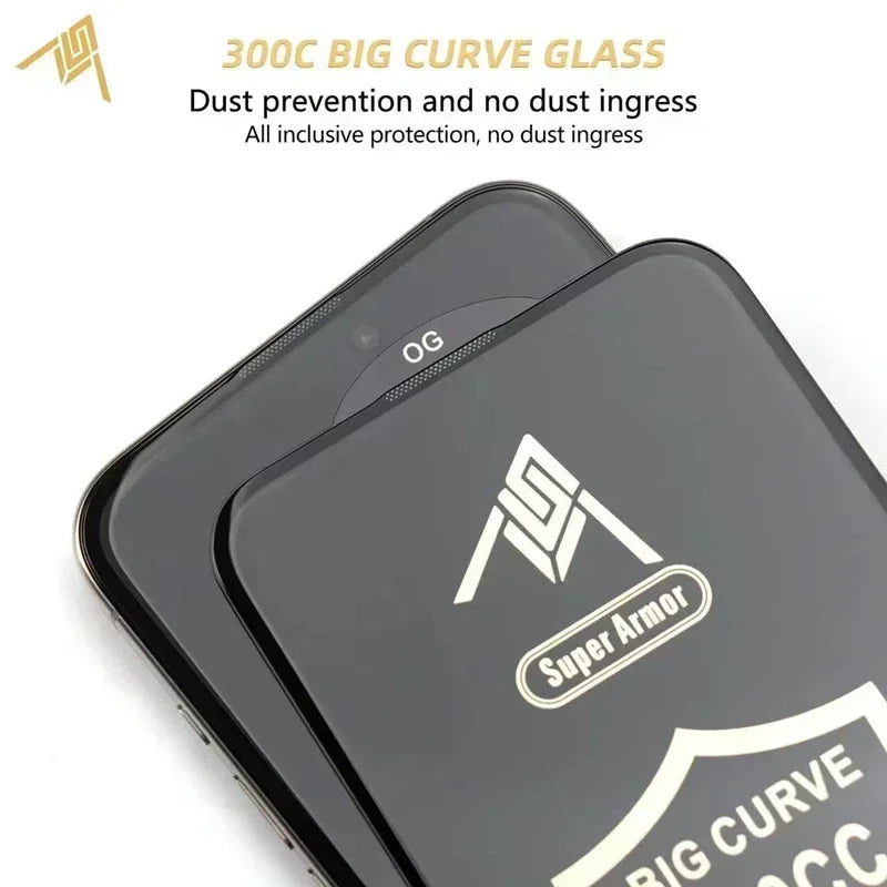 Protector de pantalla de cristal templado para iPhone