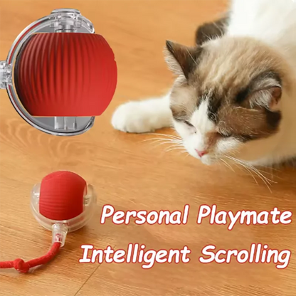 Pelota interactiva inteligente para gatos y perros